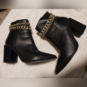 Steve Madden Leather Ankle Boots